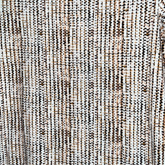 Ann Taylor Printed 3/4 Sleeve Blouse - Picture 2 of 5